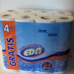 Toiletpapier 2-laags EDA