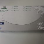 Handschoen Vinyl gepoederd Parmadis