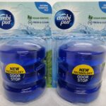Ambi Pur - Fresh Water & Mint - 5 in 1 - Toiletblok - Toiletverfrisser - Navulling - Voordeel Set 6 stuks