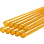 Lijmsticks - 11 mm/30 cm lang - Geel/Goud - Navulling Lijmpistool - Auto Reparatie Uitdeukverwijderaar - Hobby - Knutsel - Voordeel Set 10 Stuks