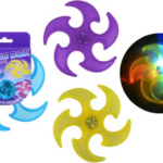 Frisbee met licht - Klein - Flexibel - Siliconen - Twee Stuks - 15 cm - Speelgoed - Buitenspeelgoed - Overgooien - Kado Tip !! Voordeel Set 2 Stuks