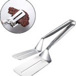 Keukentang - RVS - Zilver - Vleestang - BBQ Tang - Platte Keuken Tang