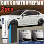 Krassen Verwijderen Auto - 40 ML Autolak herstel - Kras Verwijderaar - Lak Herstel Auto - Kras Wegpoetsen - Voordeel Set 2 x Tube 20 ML + Microvezeldoekje + Sponsje