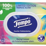 Tempo  Vochtige doekjes - Vochtig toiletpapier - Voordeel Set 2 x 42 stuks