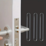 Zelfklevende deurbeschermers - 4 Stuks - Transparant - 4cm