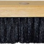 Zaalveger - Zachte Bezem - 60 cm - Paardenhaar mix - Verniste Zadelrug - 3603