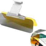 Zonnescherm Op Zonneklep - 2 in 1 Dag en Nacht - Zonneklep Verlenger - Zonneklep Auto - dag en nacht rijden - zonwering met instelknop - anti-uv-dimbaar