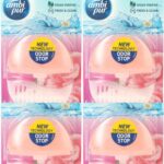 Ambi Pur Wc Flush Starter Wild Rose&Pink Grapefruit- 4 x 55ml voordeelverpakking