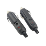 Auto-Sigarettenaansteker - 12 V - Met 3 A Zekering - Voordeel Set 2 Stuks