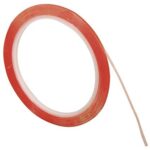 Dubbelzijdig Kleefband - Plakband - Rood - Extra Sterk - 6 Rollen Per Verpakking - 6mmx10m - 10m - Voordeel Set 12 Rollen (Twee Verpakkingen)